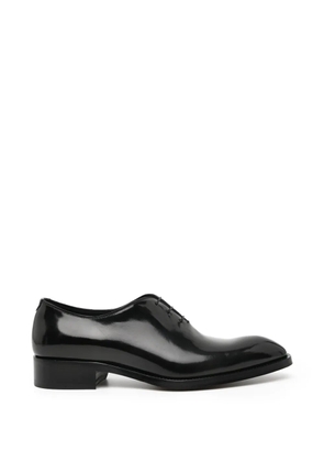 TOM FORD leather oxford shoes - Black