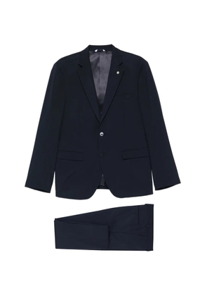 Manuel Ritz long-sleeve pocket suit - Blue