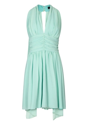 LIU JO draped mini dress - Green