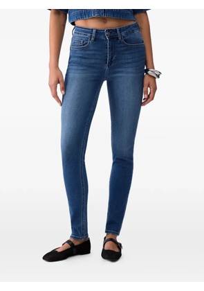 LIU JO appliquéd skinny jeans - Blue