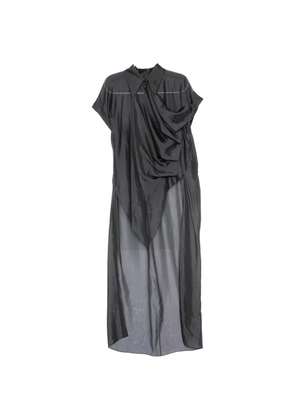 GAZ DE LIN draped top - Grey