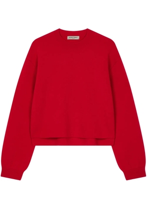 TOMBOY crew-neck sweater - Red