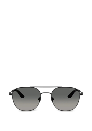 Giorgio Armani double-bridge sunglasses - Black