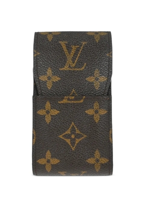 Louis Vuitton Pre-Owned 2003 monogram-print cigarette case - Brown