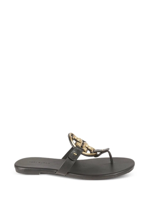 Tory Burch Miller leather sandals - Black