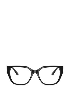 Versace Eyewear geometric-frame glasses - Black