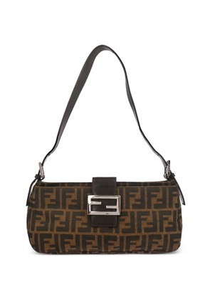 Fendi Pre-Owned 2000 Zucca pattern handbag - Brown