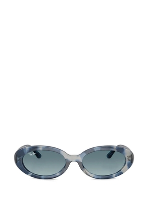 Ray-Ban oval-frame sunglasses - Blue
