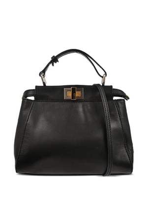 Fendi Pre-Owned 2012 Peekaboo leather handbag - Black