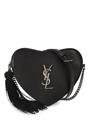 Saint Laurent Pre-Owned 2018 Love Heart leather shoulder bag - Black