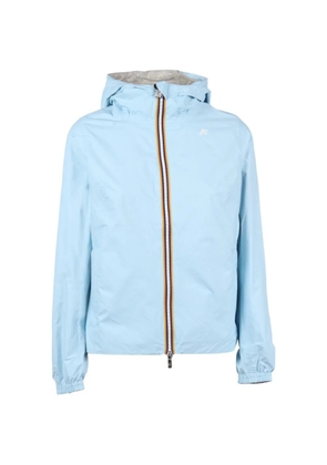 K-Way colourblock hooded jacket - Blue