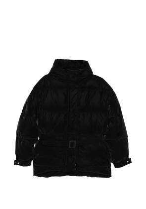 Ienki Ienki belted puffer jacket - Black