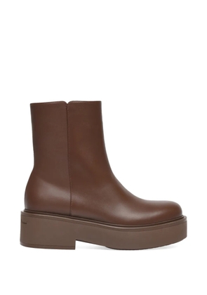 Gianvito Rossi Hiro platform boots - Brown
