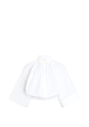Patou cropped shirt - White