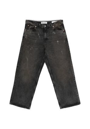 OUR LEGACY distressed wide-leg jeans - Black