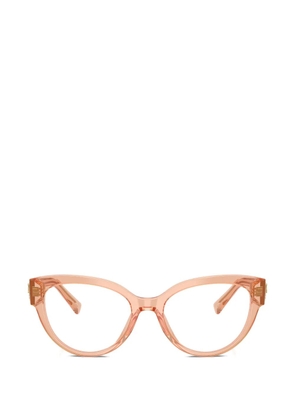 Dolce & Gabbana Eyewear logo-detail glasses - Pink