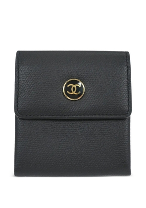 CHANEL Pre-Owned 2003 logo-detail wallet - Black