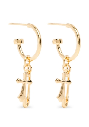 Stolen Girlfriends Club Gothic Pin earrings - Gold