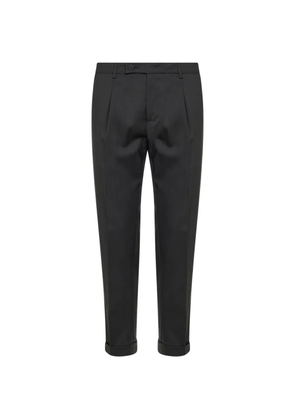 D4.0 pleated-front trousers - Grey