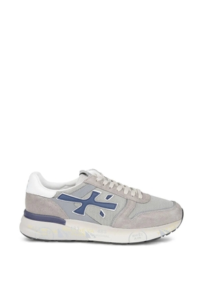 Premiata lace-up logo sneakers - Grey