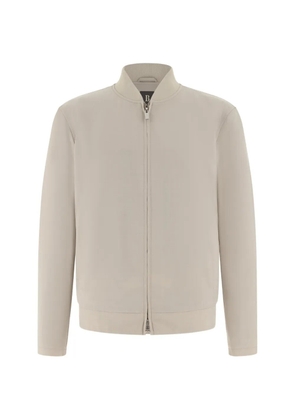 Boggi Milano zip-up bomber jacket - Neutrals