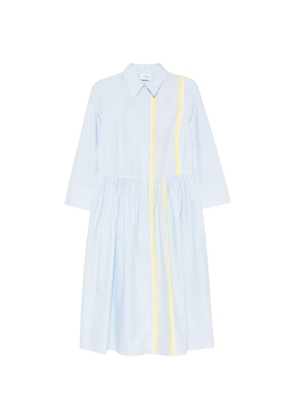 Akris Punto strip-detail dress - Blue