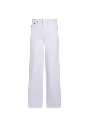 LOIS JEANS patch-pocket jeans - White