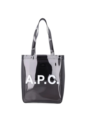 A.P.C. Lou logo tote bag - Grey