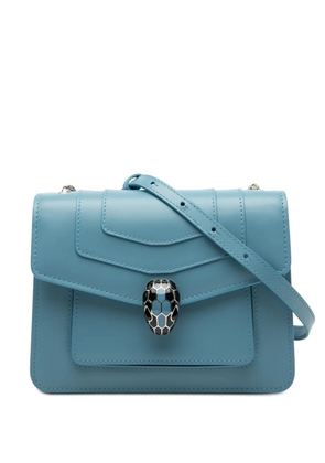 Bvlgari Pre-Owned 2010-2026 Leather Serpenti Forever crossbody bag - Blue