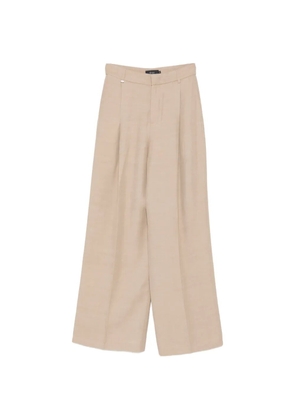 Fay pleated trousers - Neutrals