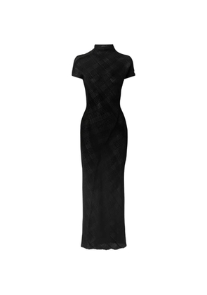 Jean Paul Gaultier short-sleeves midi dress - Black