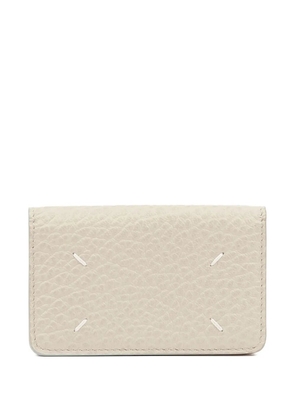 Maison Margiela leather card holder - Neutrals