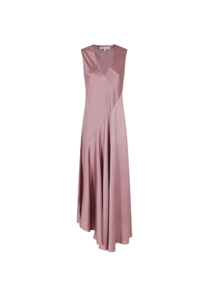 Antonelli V-neck dress - Pink