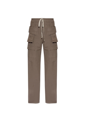 Rick Owens DRKSHDW drawstring pocket trousers - Brown