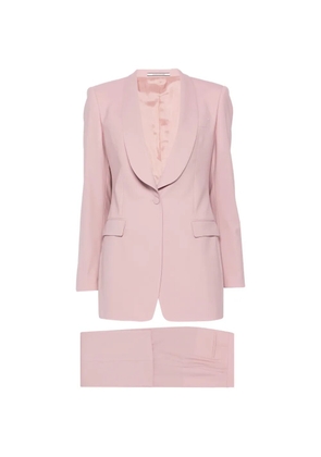 Tagliatore shawl-collar single-button suit - Pink