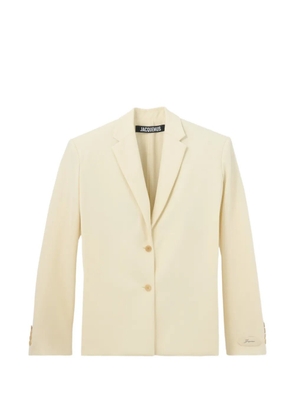 Jacquemus Carrée button jacket - Neutrals