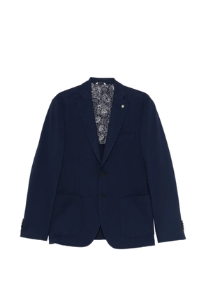 Manuel Ritz pique jersey jacket - Blue