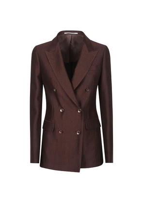 Tagliatore Parigi double-breasted blazer - Brown