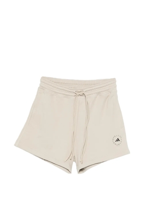 adidas by Stella McCartney drawstring-fastening shorts - Neutrals
