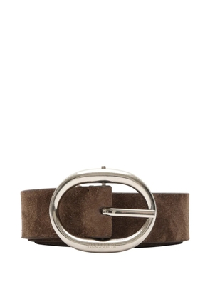 Burberry Bloomsbury suede belt​ - Brown