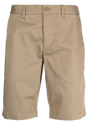 Lacoste slim-cut chino shorts - Brown