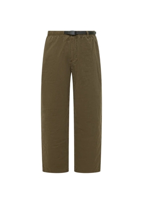 Gramicci elasticated wide-leg trousers - Green