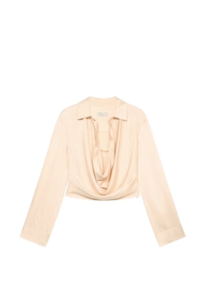 Blumarine long-sleeves blouse - Neutrals