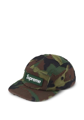 Supreme logo-patch hat - Green
