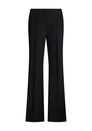 LIU JO pleat-front flared trousers - Black