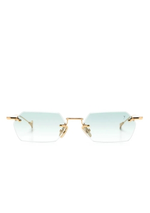 Eyepetizer square-frame gradient-lenses sunglasses - Gold