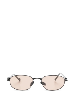 Eyepetizer Riad oval-frame sunglasses - Black