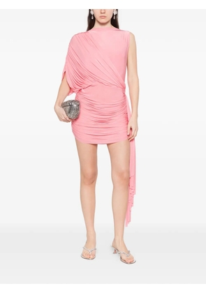 Alex Perry draped mini dress - Pink