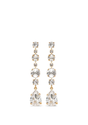 Jennifer Behr Analia crystal drop earrings - Gold