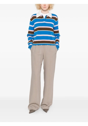 Golden Goose Brittany striped trousers - Neutrals